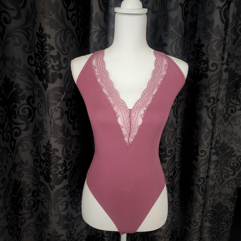Express Mauve Bodysuit, Women's XS